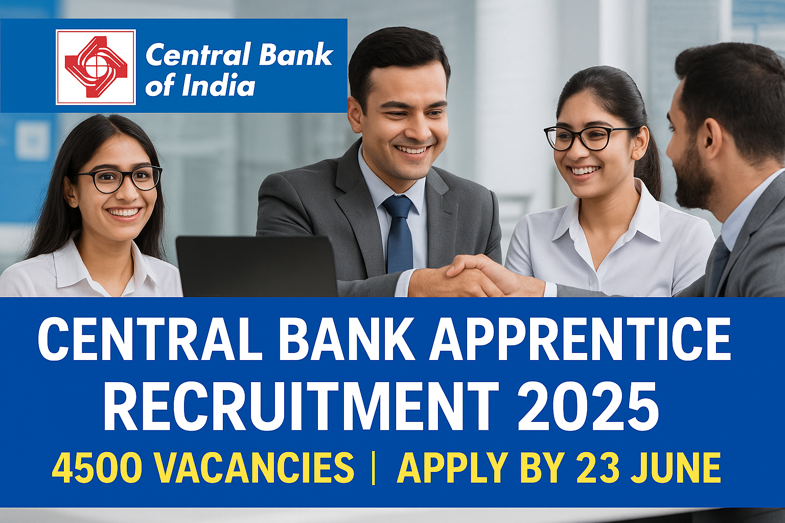 Central Bank of India Apprentice Recruitment 2025