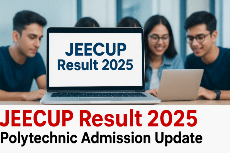 JEECUP Exam Result 2025