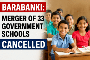 Barabanki Merger of 33 Government Schools Cancelled – Classes Resume, Villagers Rejoice