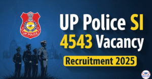 UP Police SI New Recruitment 2025: 4543 पदों पर बंपर भर्ती – पूरी जानकारी यहाँ देखें